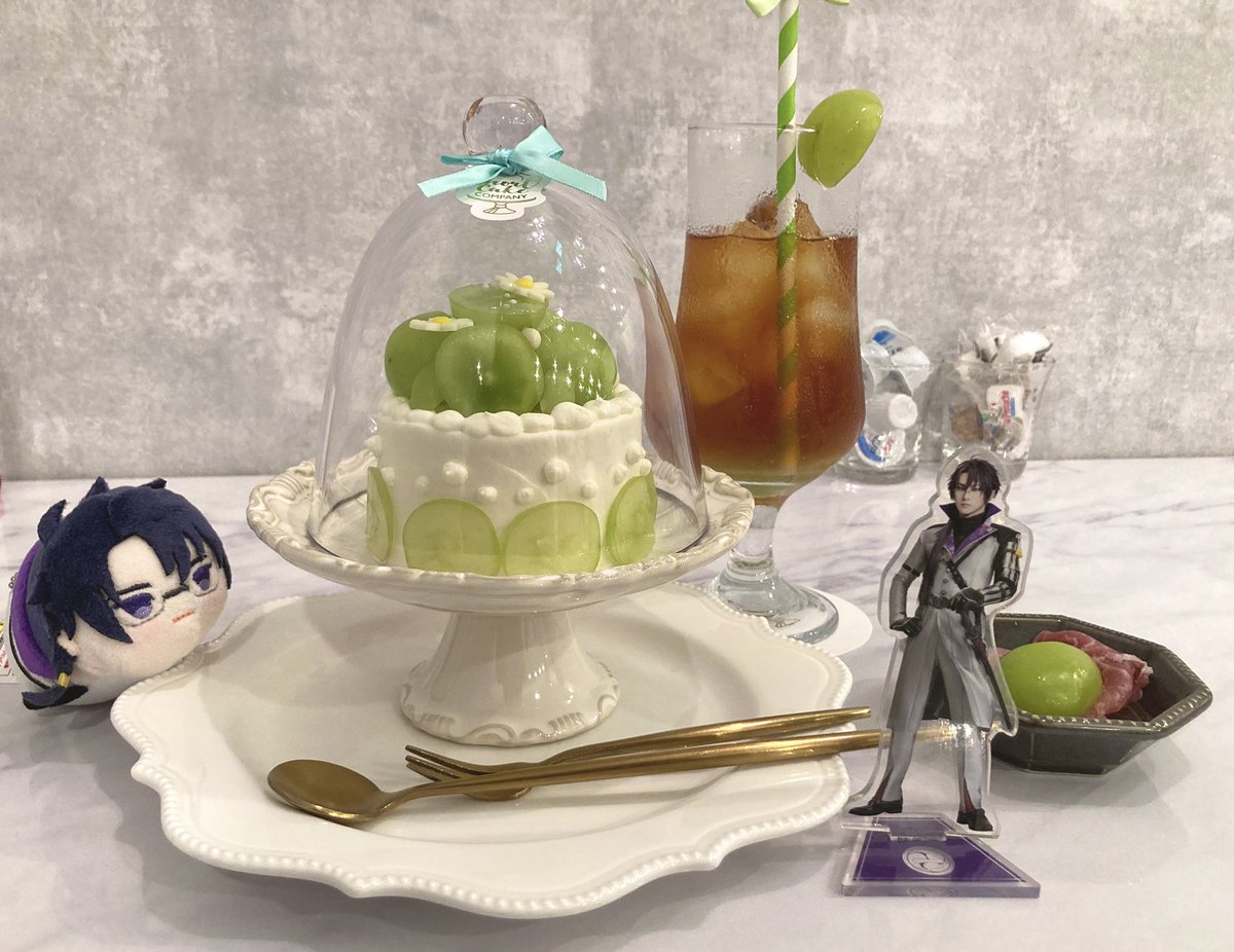 ukiU_0814's tweet photo. マスカットのケーキが凄く美味しかった✨ https://t.co/qTCWRNtDgk