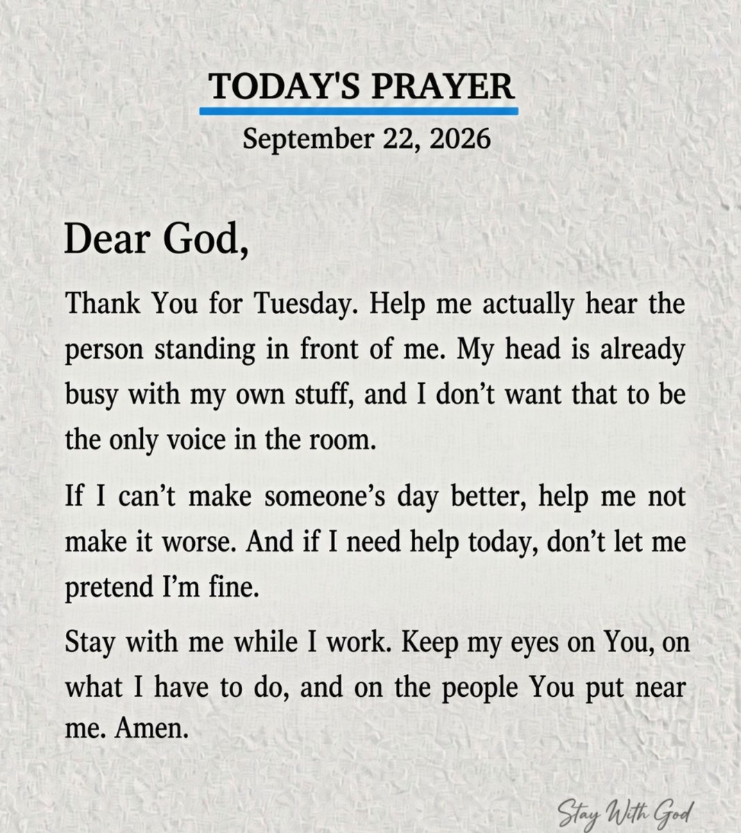 StayWithGod111's tweet photo. Dear God, thank you for Tuesday. https://t.co/LiFfAsQw7E
