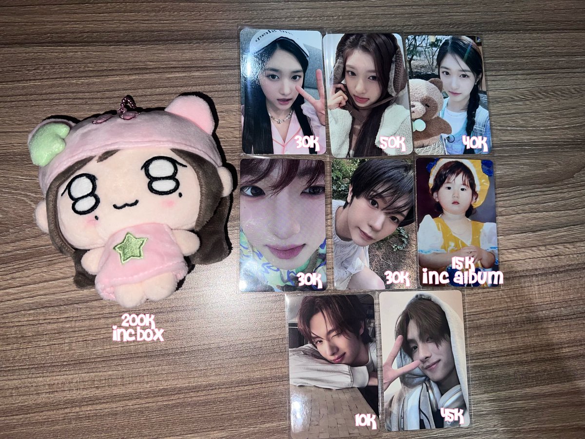 iamdaengtriever's tweet photo. wts aab leeseo ive❕

- 📍 Jateng, Semarang
- TF only
- co 🍊
- take 3+ discount 
- not for sensitive buyer

#leeseo #wts #ive #ivesell #ina #sale #wishsell https://t.co/RgIcSx6zIJ