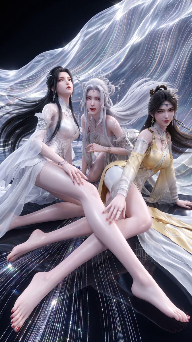 GMHHAI's tweet photo. 小白 金瓶儿 陆雪琪 #AI绘画 #国漫女神 https://t.co/f1yduAxqhX