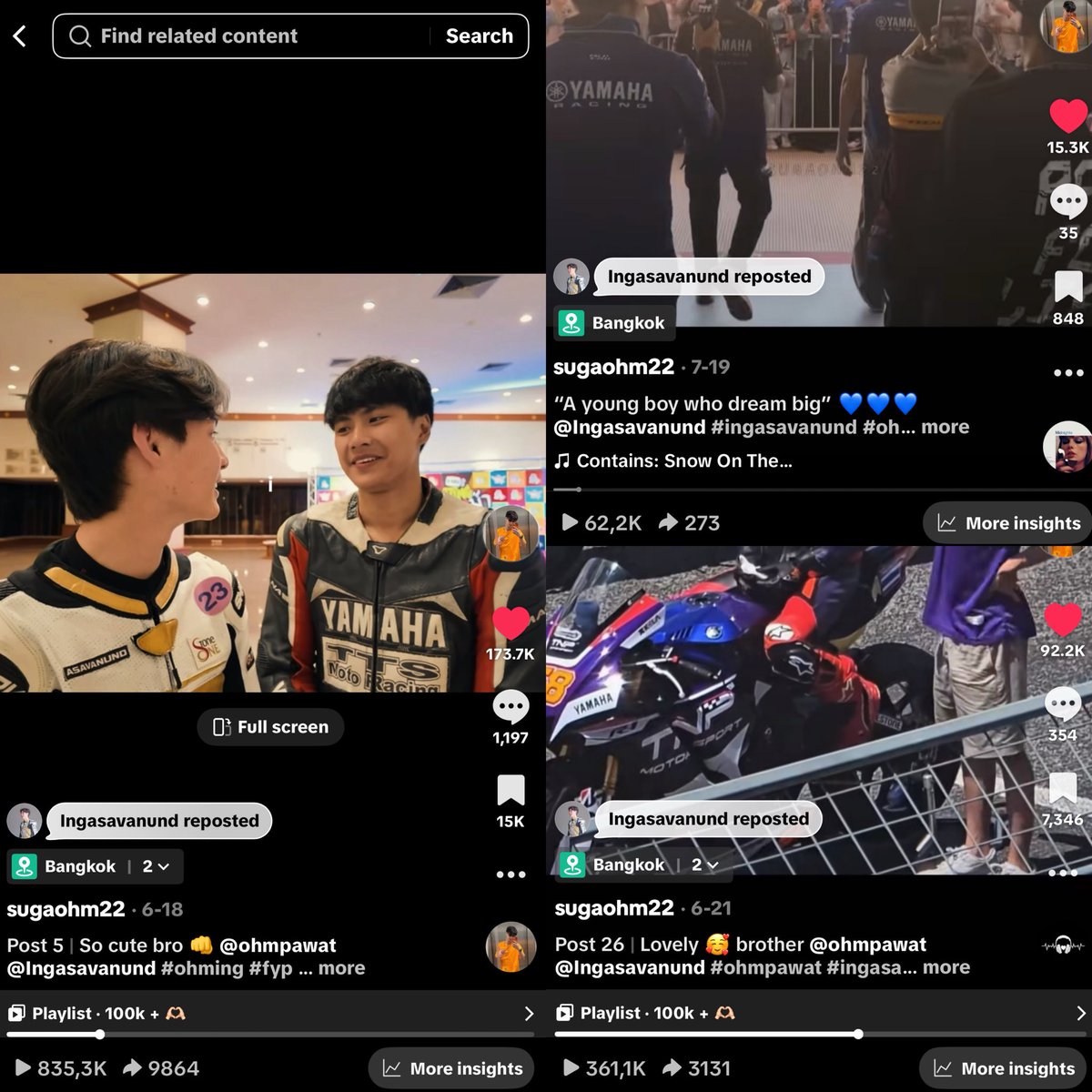 sugaohm22's tweet photo. It’s been 4 months I just wanna celebrate this today I’m so thankful for ing appreciating my work and always there watching and supporting 3 video’s reposted and around 13 videos liked / just sharing no hates
🥹😅😭🧡💙

@ingasavanund @ohmpawatt #ohming #ohmpawat #ingasavanund https://t.co/gWKZwQTvf9