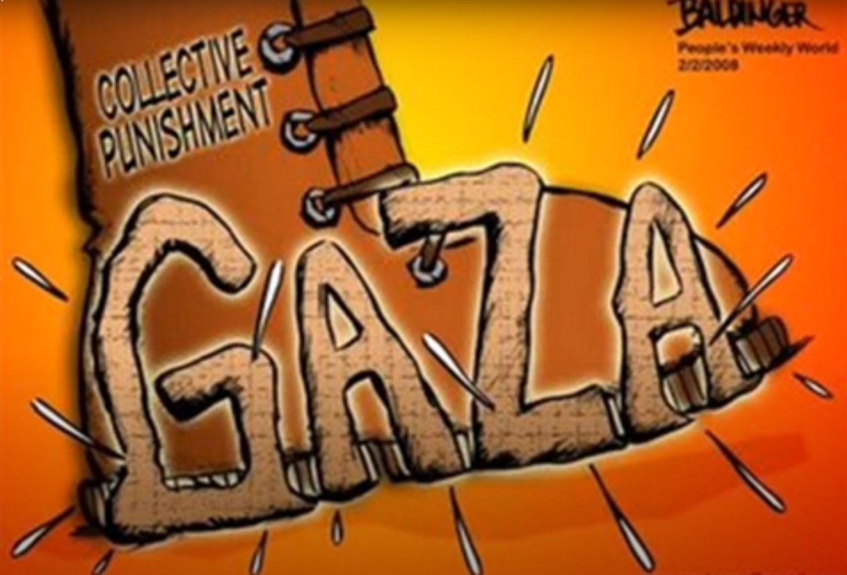 themastarata's tweet photo. @AbubakerAbedW 'wtf were they doing having a party [l8r to find relocated a few times prior to] so close to #Gaza border?' #CollectivePunishment #DidntStartOct7th either... 2008 cartoon https://t.co/bxoCuA4upf