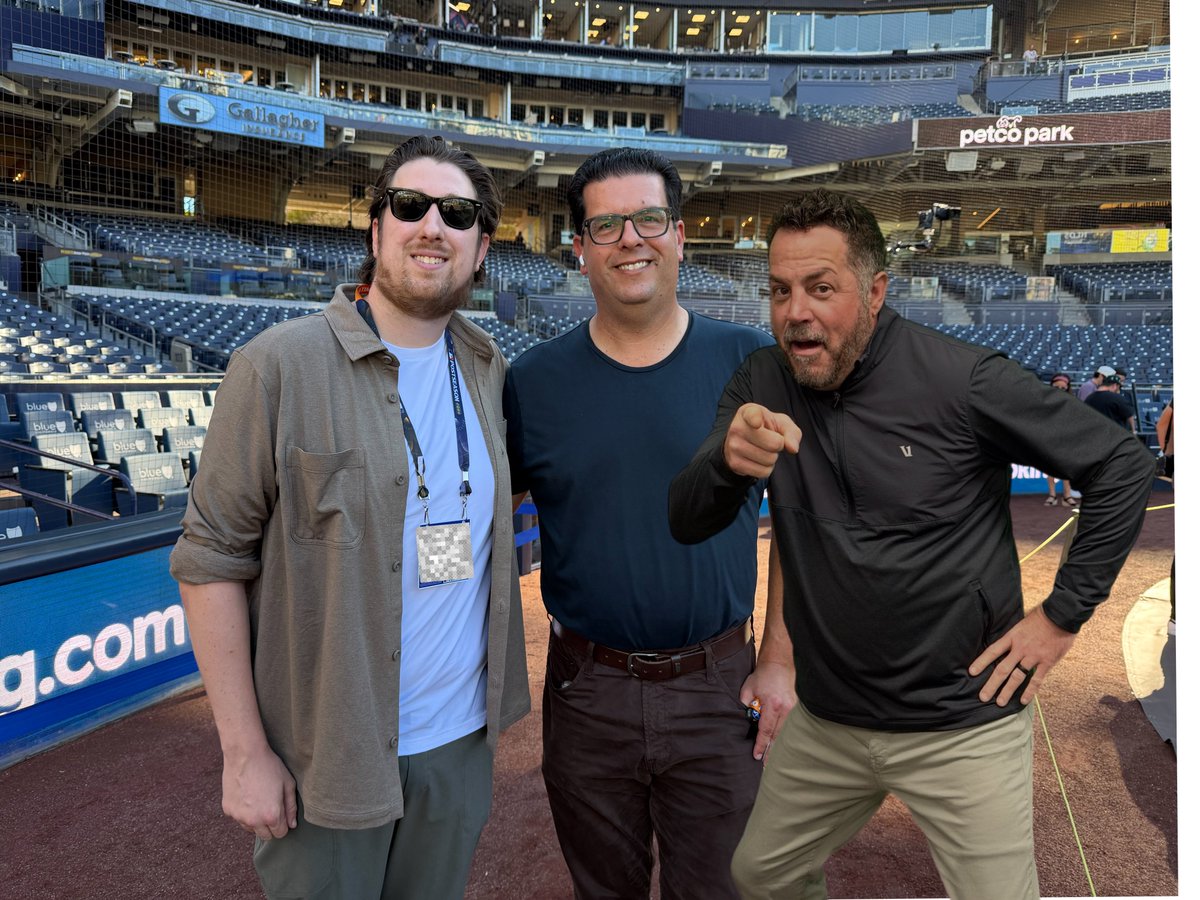 BenAndWoods's tweet photo. Win or lose, it’s been a joy to talk Padres baseball with you all each and every morning! 

We’ll be there for you at 6am no matter what 🤎🫶💛 https://t.co/QdK2mmF2ZV