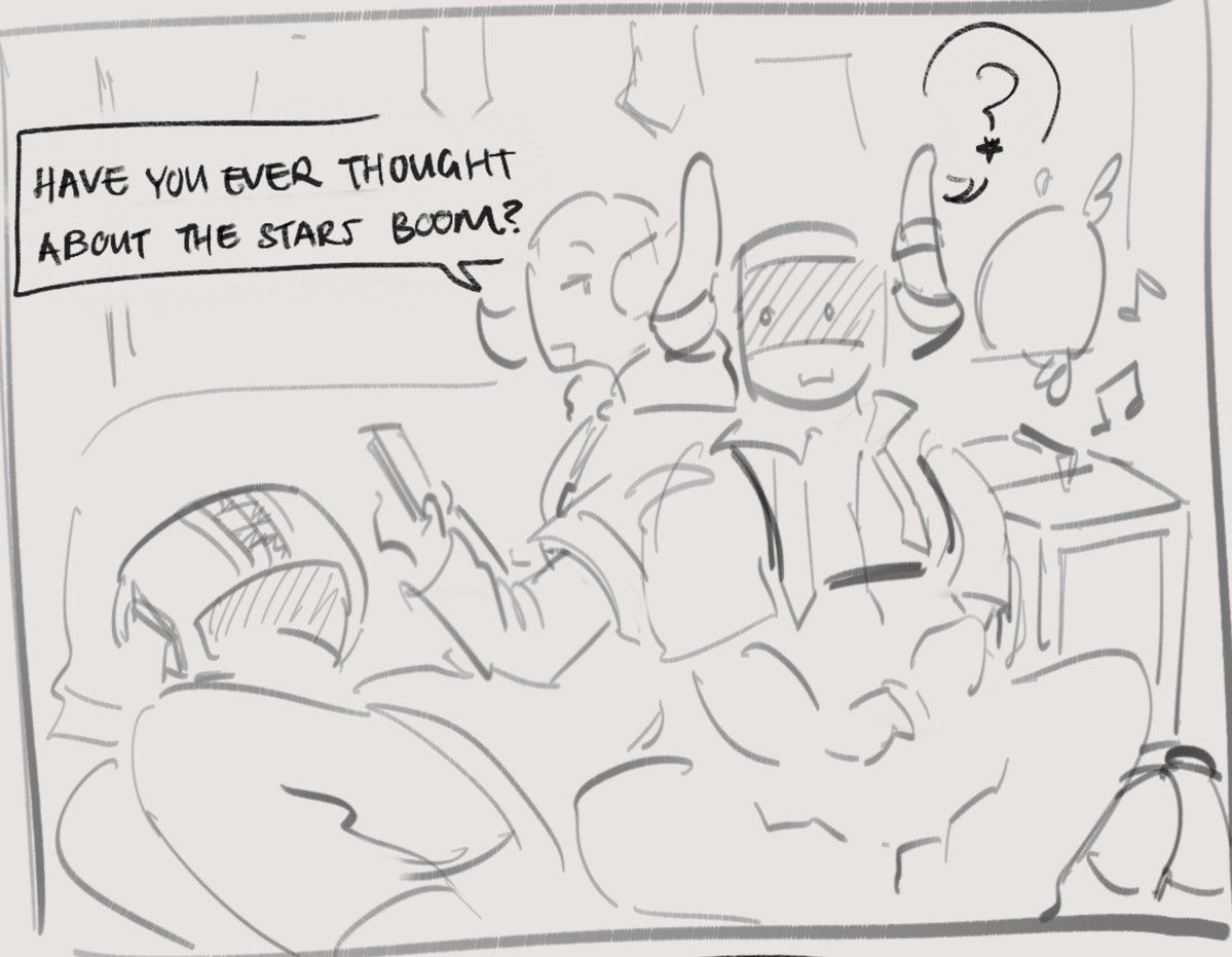 latnem97's tweet photo. Day 6 : Angst but like I actually didn't follow it at all and drew skatebox slop

So welcome back day 3 : Stargazing 😭 ✌️ 
4/14 https://t.co/NemsAwjYmg