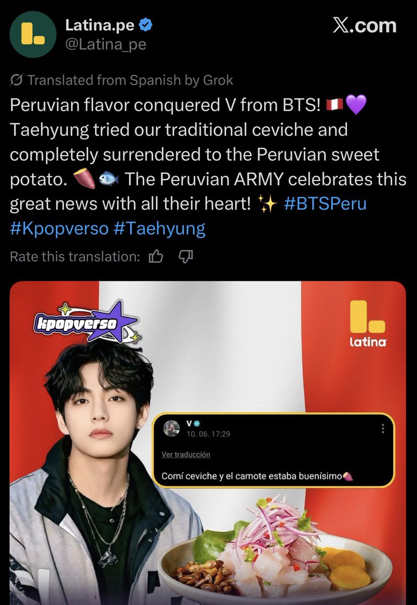 Cindycat29's tweet photo. This media account is definitely Tae Biased 🤣🤣🤣

KTHs - quickly engage and hype him before the jealous rats start screaming for OT7 and cancel the only media outlet they haven’t canceled yet 😭 https://t.co/XLoiDCzjbw