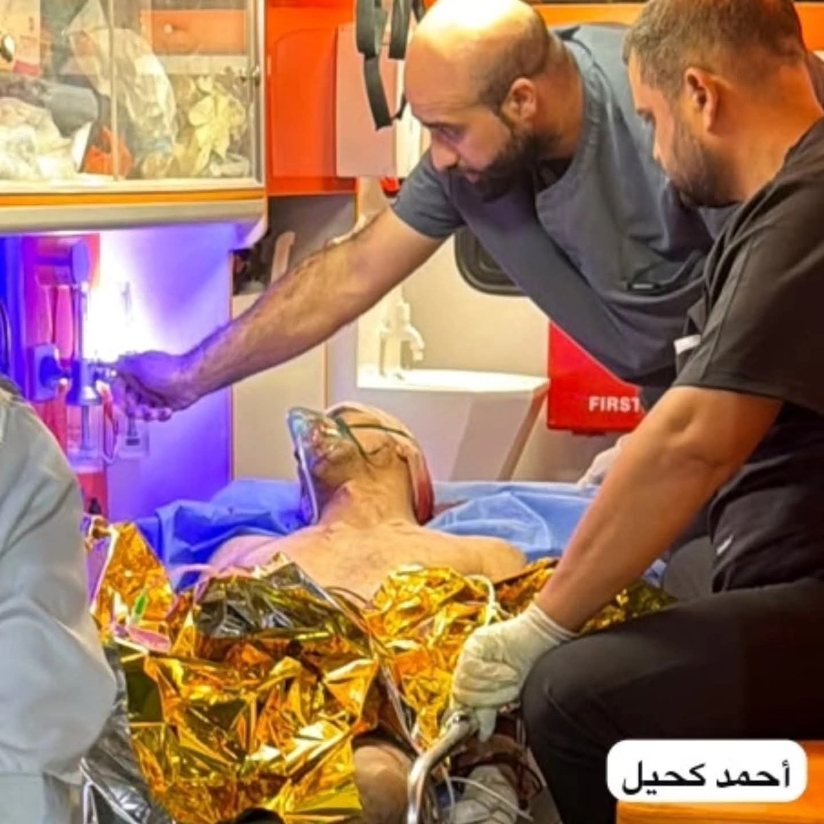 AnasAlSharif0's tweet photo. عاجل
اصابة الضابط في الدفاع المدني محمد طموس بقصف طائرات الاحتلال محيط كمال عدوان شمالي غزة . https://t.co/He7Cbzs9XK