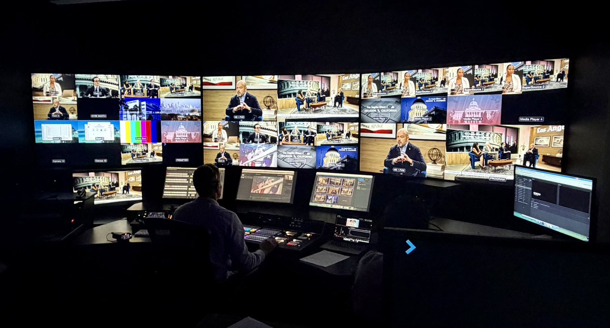 DrPatrick's tweet photo. L.A. Times Media Group is live now! Proud to host Decision California, bringing together an important discussion on California’s 2026 race for governor. @latimes @latimesstudios_ 

Watch live now. https://t.co/qsCo1MQfeJ