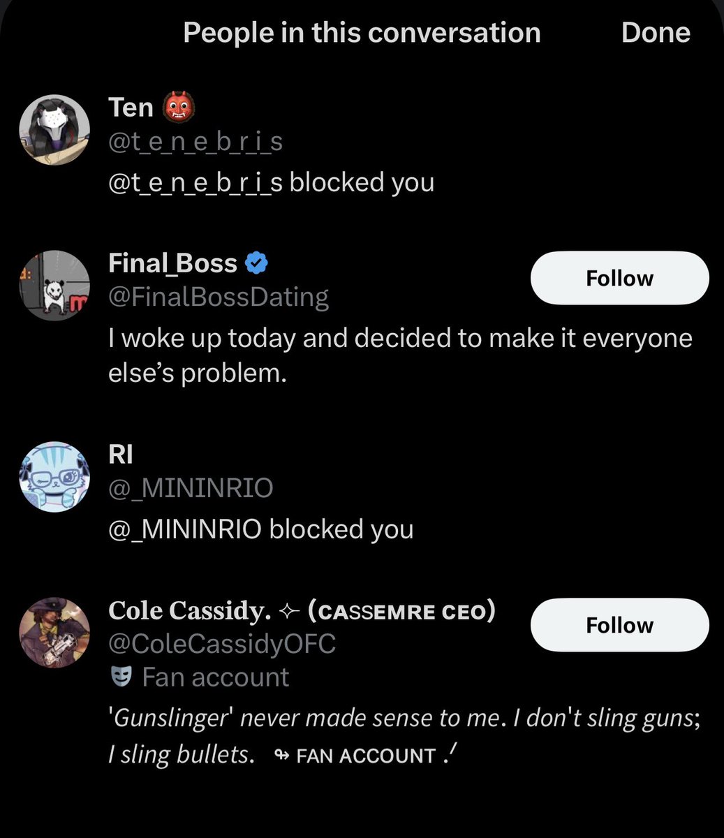 FriendshipTotem's tweet photo. @strstyler Blocked me for saying they’re brave lmao https://t.co/cVtVMbaTNh