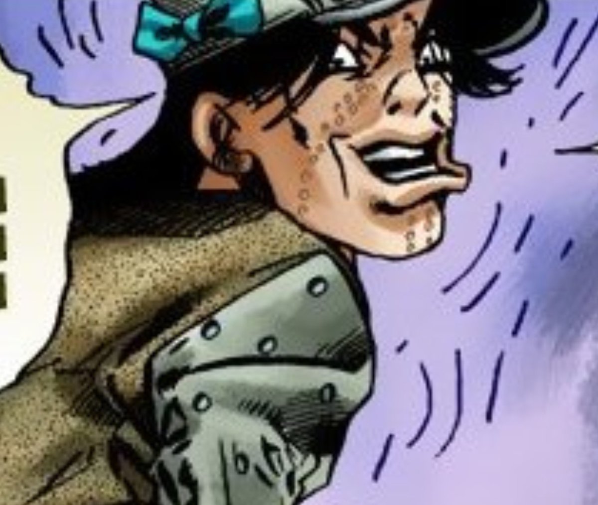 JojolionFandub's tweet photo. Those truly are Benjamin's kids. Just as ugly as him💚 https://t.co/w5wF5jmes4