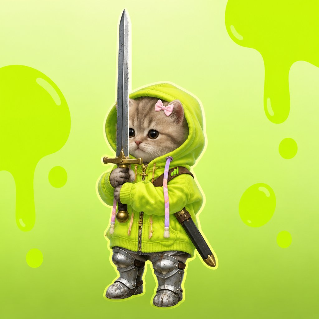 KnightKittenNFT's tweet photo. Robin Street Hood gang ♡

/ᐠ - ˕ -マ  ✧
/ づ⚔  ⋆｡°✩

meow https://t.co/3M2umXAOIP