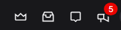KnightsCapVT's tweet photo. Does anyone else get unreasonably annoyed that you cannot get rid of the notifications for the new shouts on twitch? Clicking this just leaves them there until Bezos decides its time to refresh with a new number https://t.co/ti7SUzKR6k
