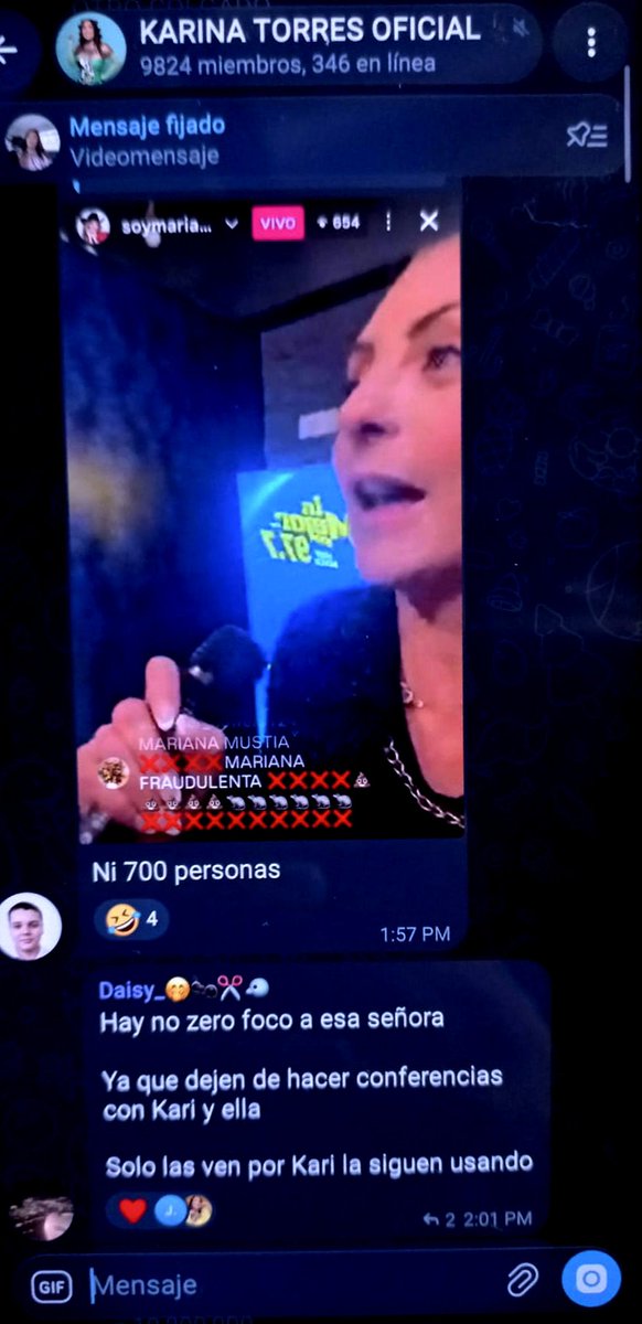 101reyesSandy's tweet photo. El Fandom de KARINA molesto porque están utilizando a Karina para las views 👀,Mariana no llegaba ni a las 800 personas 🤣, por otro lado llaman hipocrita a @pablo_chagra 🤡 luego de los comentarios que se la paso hablando mal de Karina.🐍
#LaCasaDeLosFamososMéxico https://t.co/uNdlftmzU4