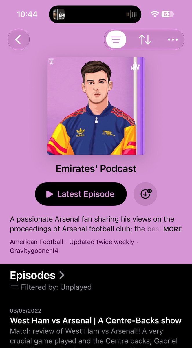 Gravitygunner14's tweet photo. Are you ready for what’s coming?

🎙️ Emirates’ Podcast https://t.co/KSXAZPJDgD