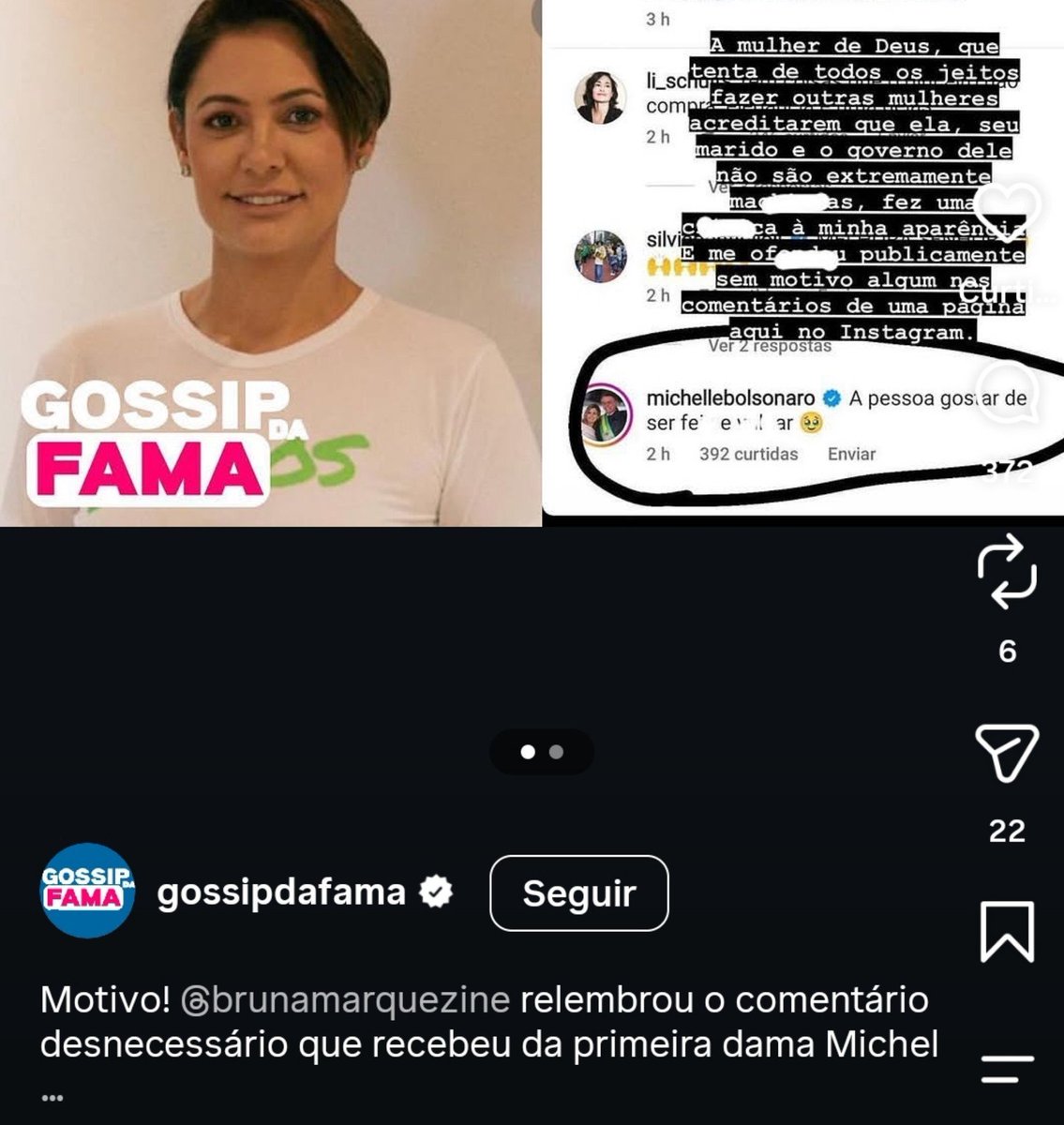 rrashpretzel's tweet photo. Por ele, pela esposa do boIsonaro e vários outros "famosos" de direita. A Bruna tem paciência. Eu já teria esfregado era tudo. Até às ameaças de m*rte, teve que votar com seguranças https://t.co/Bn2d8RuWU6