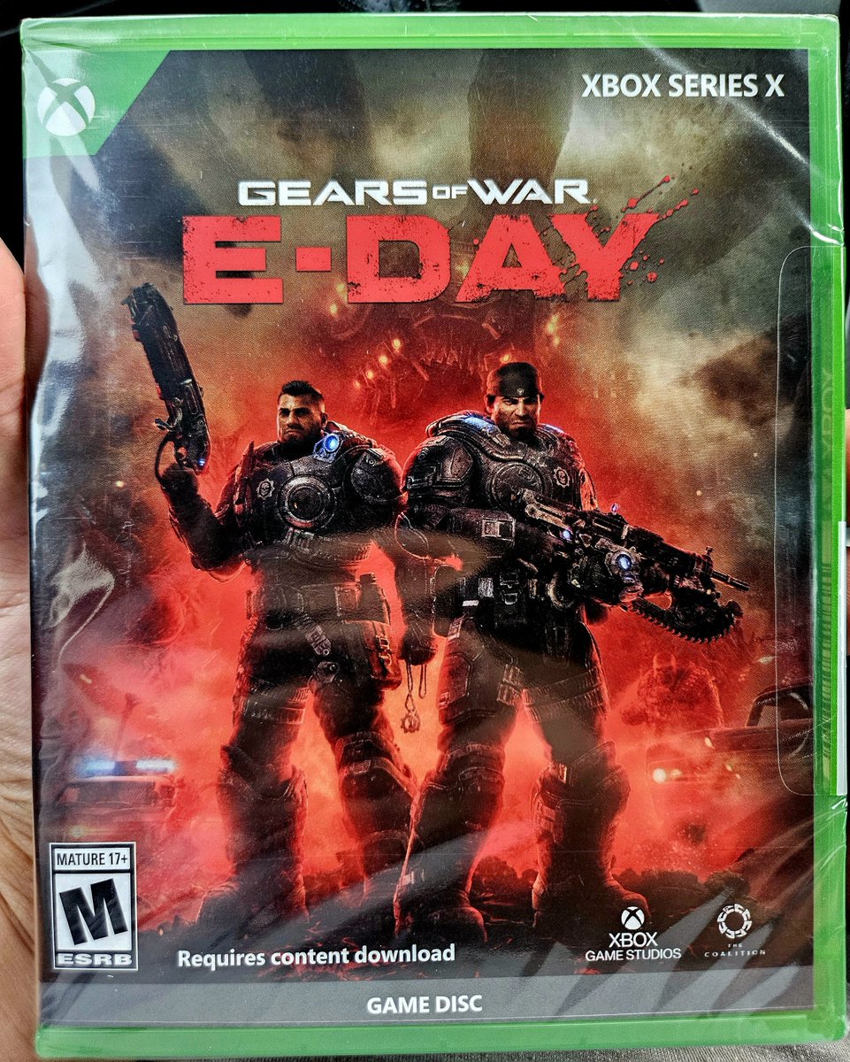 shinobi602's tweet photo. New pickup ⚙️

#GearsofWar #Xbox https://t.co/ibsKzydhIQ
