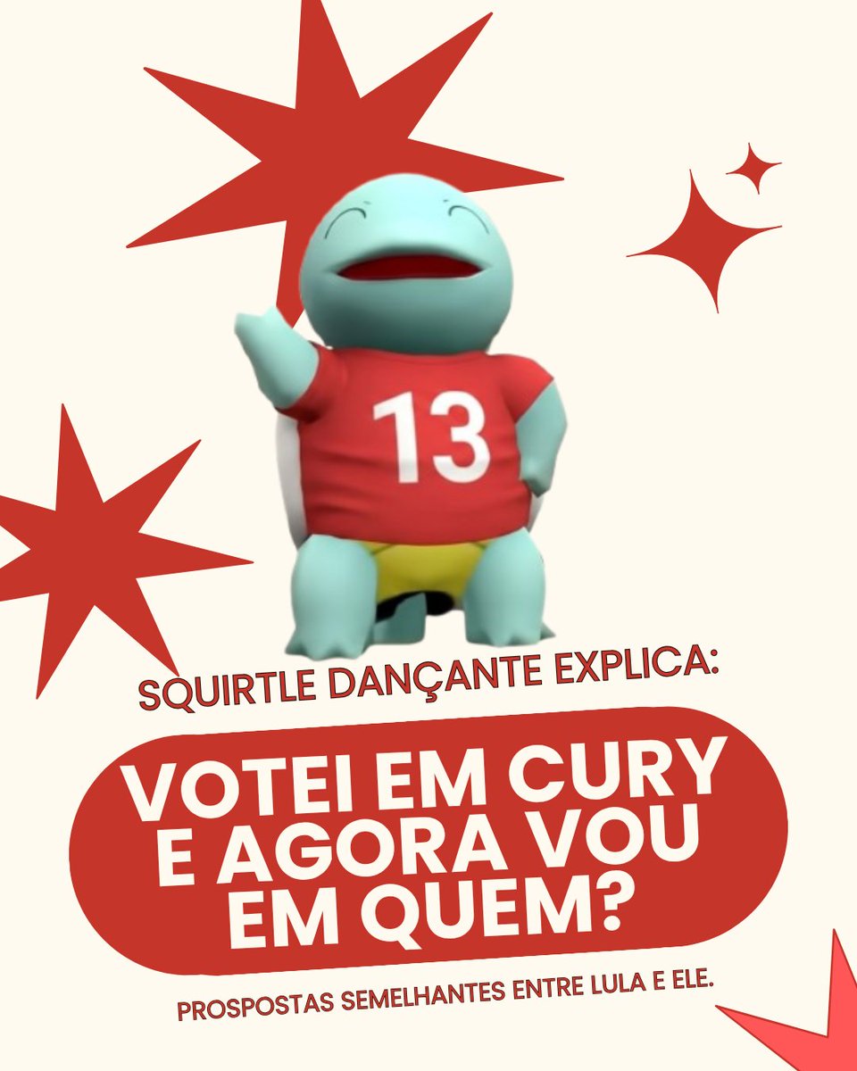 squirtledance's tweet photo. Lula x Cury: propostas em comum, com squirtledance https://t.co/W9TZTx8MNf