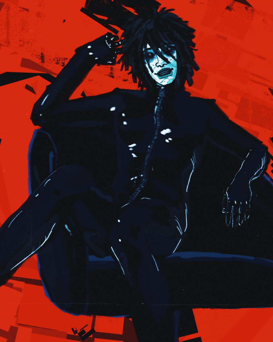 ghoulantic's tweet photo. drawing is not easy lately.  all i’ve got to offer is  a little tzimisce #vtm https://t.co/rnPfVRVtdO