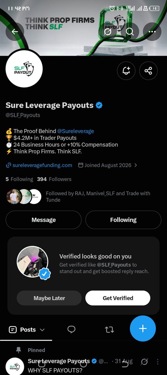 ECONSTHETECHBOY's tweet photo. @Aleeyou_Jr_ @SureLeverage @SLF_Payouts @Manivel2811 @khaleepsonfx @Hustler_A3 All tasks Completed 💯✅ 
@somtono2o 
@kingpeewc 
@ECONS_TECH https://t.co/jNe0qWaWd6