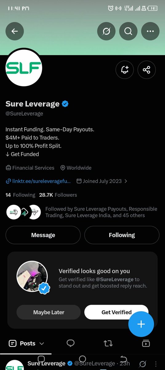 ECONSTHETECHBOY's tweet photo. @Aleeyou_Jr_ @SureLeverage @SLF_Payouts @Manivel2811 @khaleepsonfx @Hustler_A3 All tasks Completed 💯✅ 
@somtono2o 
@kingpeewc 
@ECONS_TECH https://t.co/jNe0qWaWd6