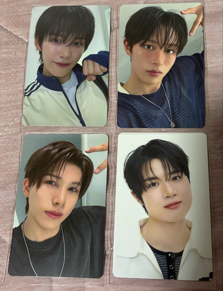 2181214usss's tweet photo. 【交換】KO1KEYZ トレカ

譲：柳谷、飯塚、シンヘン、後藤

求：同異種 照井 杉山 濱田 安部

郵送交換📮
よろしくお願い致します🙇‍♀️ https://t.co/uwQ8vTNTYs