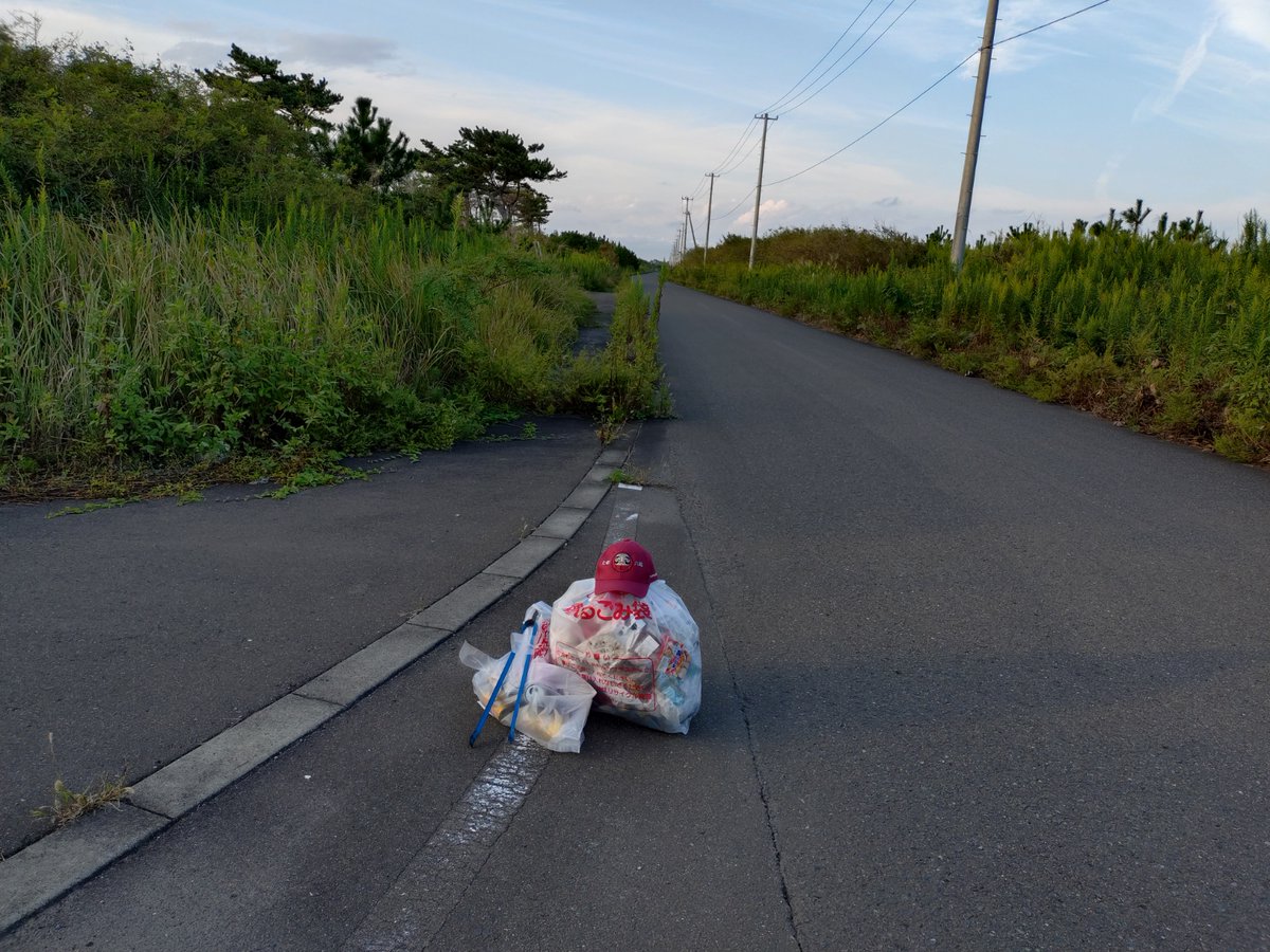 7d8ups's tweet photo. #日本をきれいに #地球をきれいに
9.25、海岸線の道路💰
歩道があるのですが、草木ボーボーで歩けません。
ものすごいです。
お仕事（担当）の方、よろしくお願いします。
 
#ゴミ拾い #ポイ捨て #不法投棄 #ランニング #岩沼市 #名取市 #がんばれイワヌマン https://t.co/FXc1NOgUrE