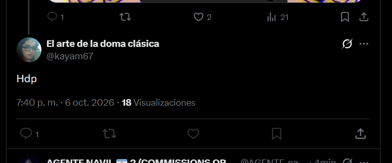 AGENTE_navil's tweet photo. JASKJAJKSJA SE OFENDIO Y ME BLOQUEO XDDDDDD https://t.co/UFvv8tkMTX