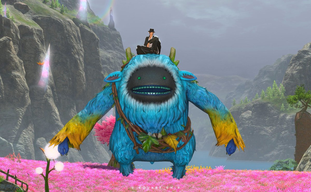 JENO_FFXIV's tweet photo. モグコレのウォロン・ホルン、ゲットできた！！🌱
色がブルーで可愛い🩵
#FF14 #FF14SS https://t.co/ygPwiRM2I4