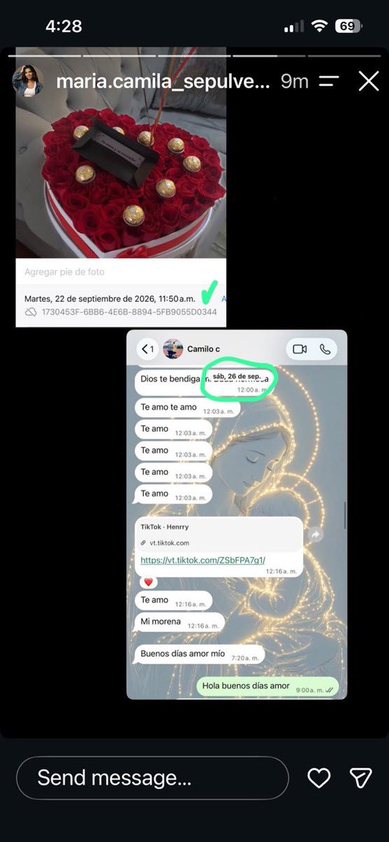 Laurarelax12's tweet photo. Uy no este man darle el mismo regalo a la mujer y a la moza 🤡JAJAJAJAJAJAJAJA, te pasaste de perro canequero Camilo https://t.co/zknw6pX1Az