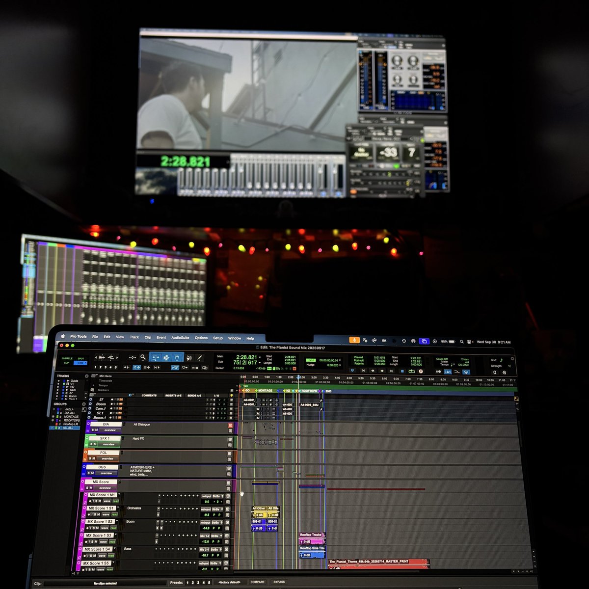OffPuzzlePieces's tweet photo. Sound and picture almost finished! 
#film https://t.co/50rJolY0m6