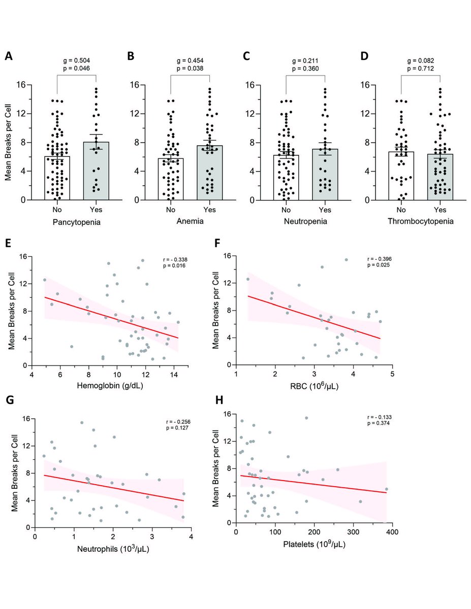 GIMJournal's tweet photo. Three decades of data reveal the clinical and genetic landscape of Fanconi anemia in Portugal, highlighting founder variants and the prognostic value of #chromosomeinstability testing. https://t.co/wMnfxOafym #GIMO #FanconiAnemia #FANCA #CytogeneticDiagnosis #DEBTest https://t.co/g1Wwg5FB2z