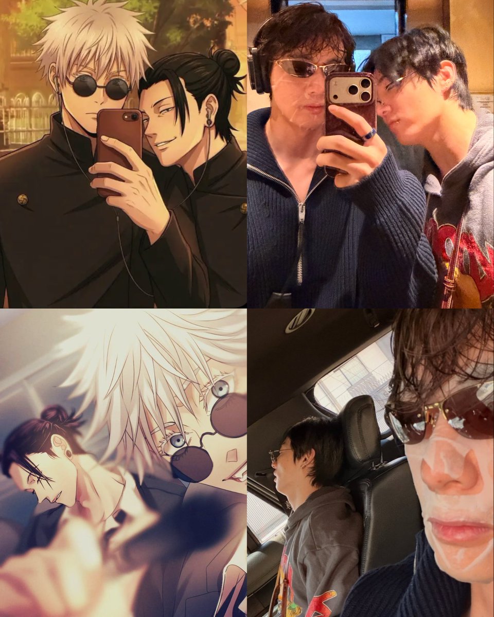 jungkovtae's tweet photo. anime:                                                      real life: https://t.co/RMbph7YW8H