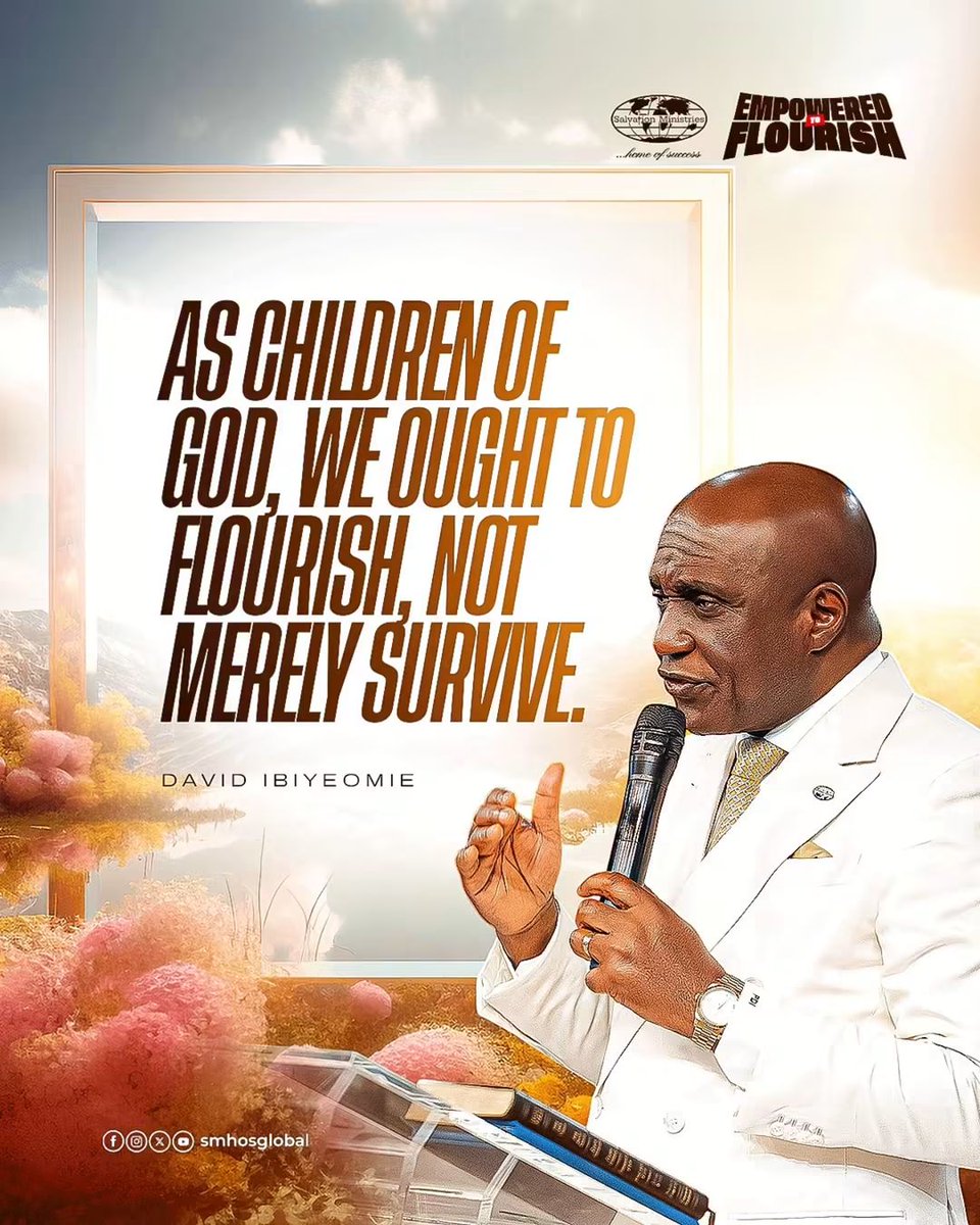 smhosglobal's tweet photo. Challenges may come, but when you are planted in God’s Kingdom, you will flourish regardless.

#SMHOS #smhosglobal #OCTOBERWOSR https://t.co/PtALGNSlTE