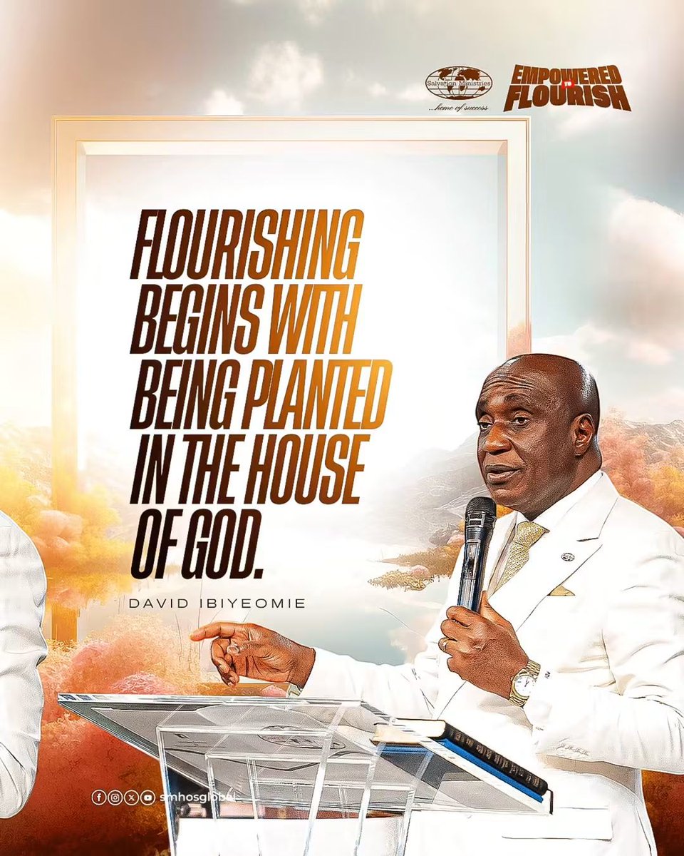 smhosglobal's tweet photo. Challenges may come, but when you are planted in God’s Kingdom, you will flourish regardless.

#SMHOS #smhosglobal #OCTOBERWOSR https://t.co/PtALGNSlTE