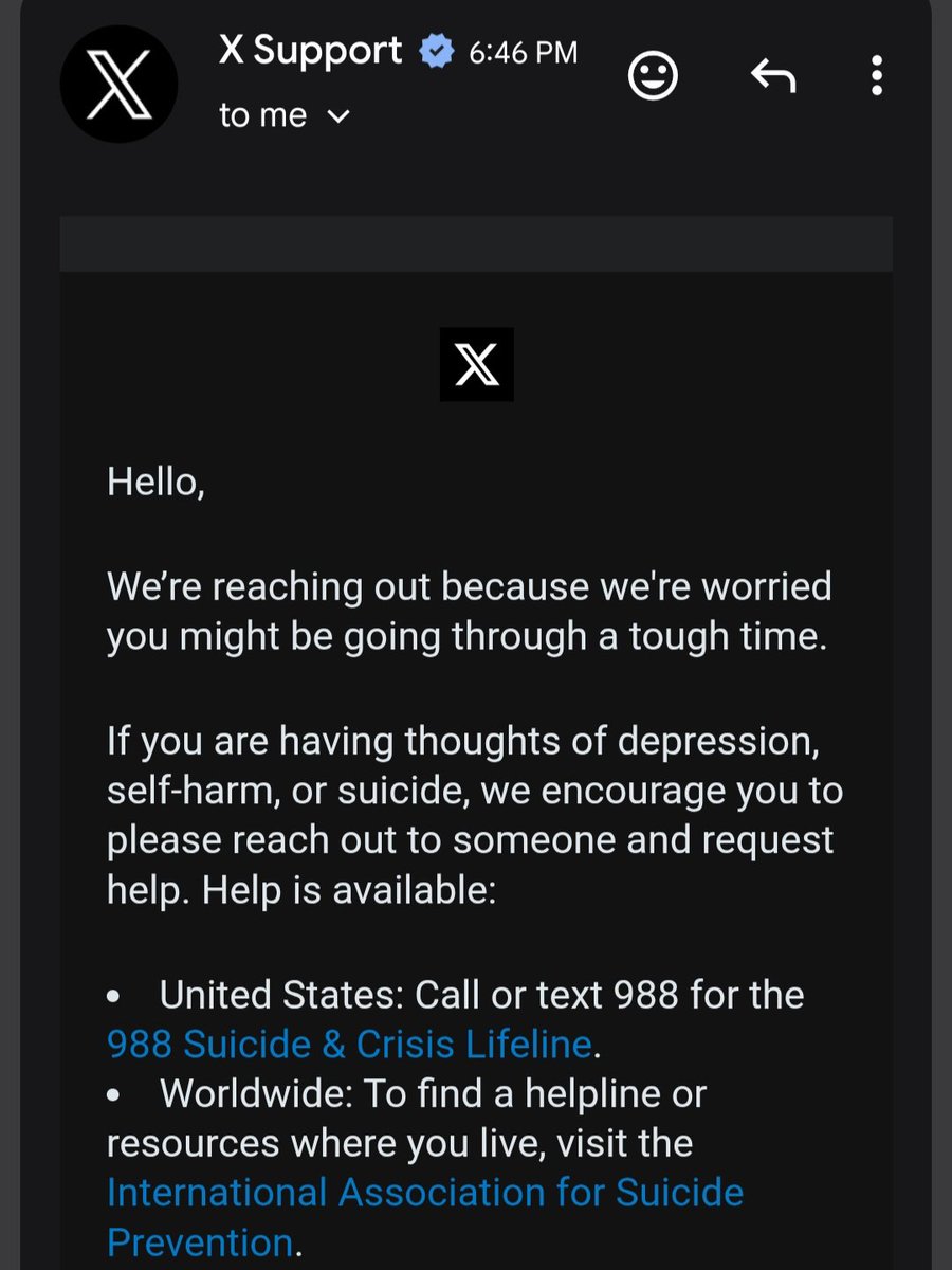 silly_stocking's tweet photo. fastest ive ever gotten this fuckass email https://t.co/kt74z0JaFs