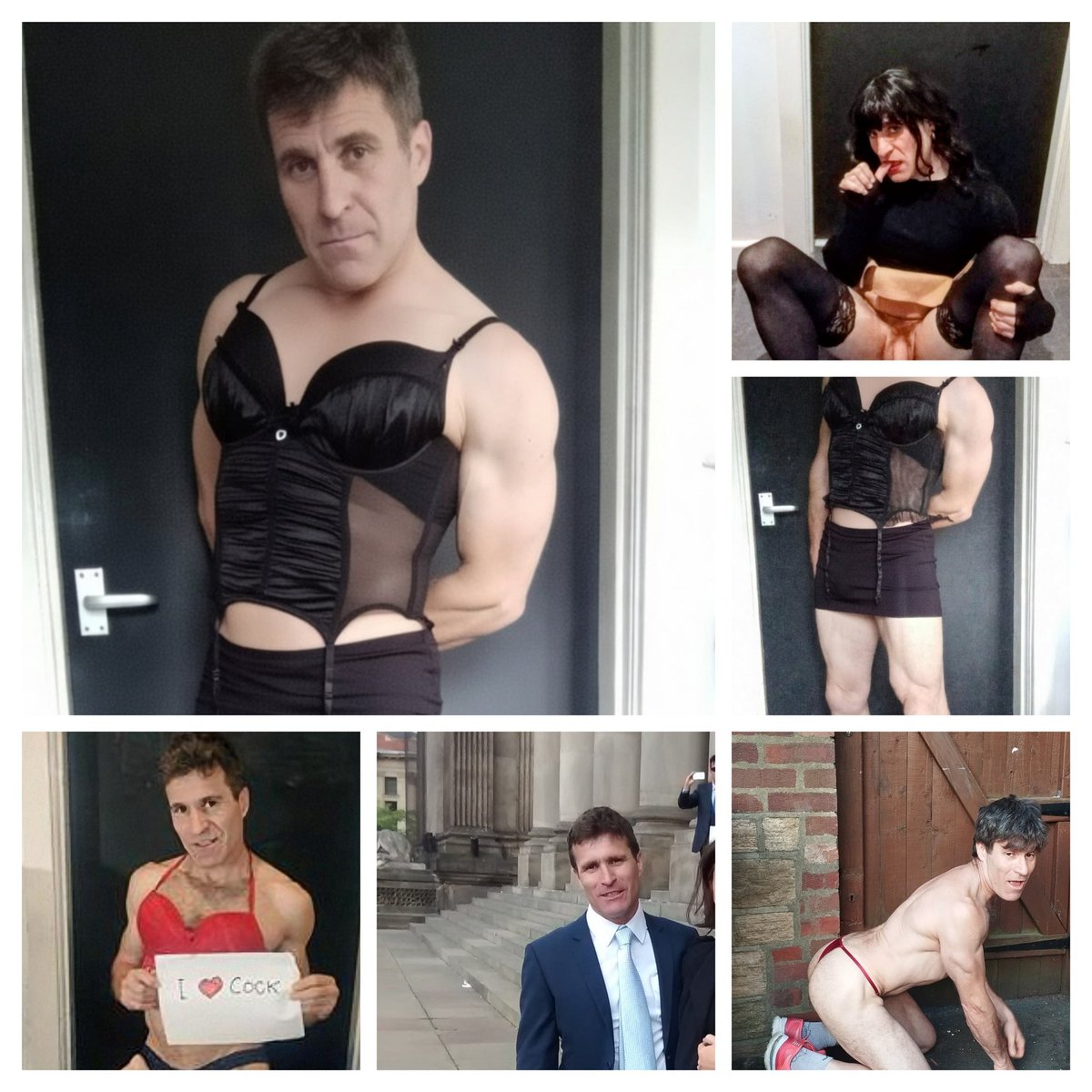 Xposeure1092's tweet photo. Gotta love a good transition. From a man to a total sissy.
#sissy #exposure #crossdress #nsfw https://t.co/kp0Qxum40l