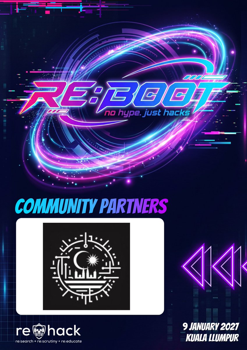 rehackxyz's tweet photo. RE:BOOT Community Partners announcement

https://t.co/iP7B7rJMat

@_rectifyq https://t.co/k4GjltyR1N