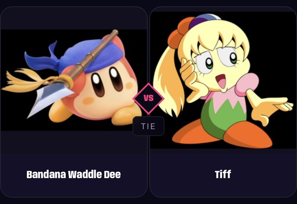 Theawsomecheese's tweet photo. @EcksDedede The battle between two sidekicks from two different worlds https://t.co/DXLRHVGnzl