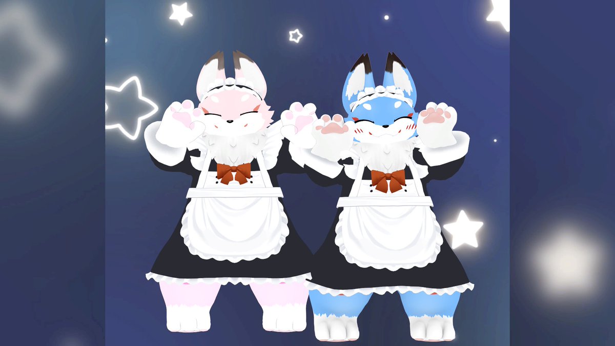 radaway_vrc's tweet photo. 昨日はメイド服で踊ってきたよー！ https://t.co/xpxD0GliFk