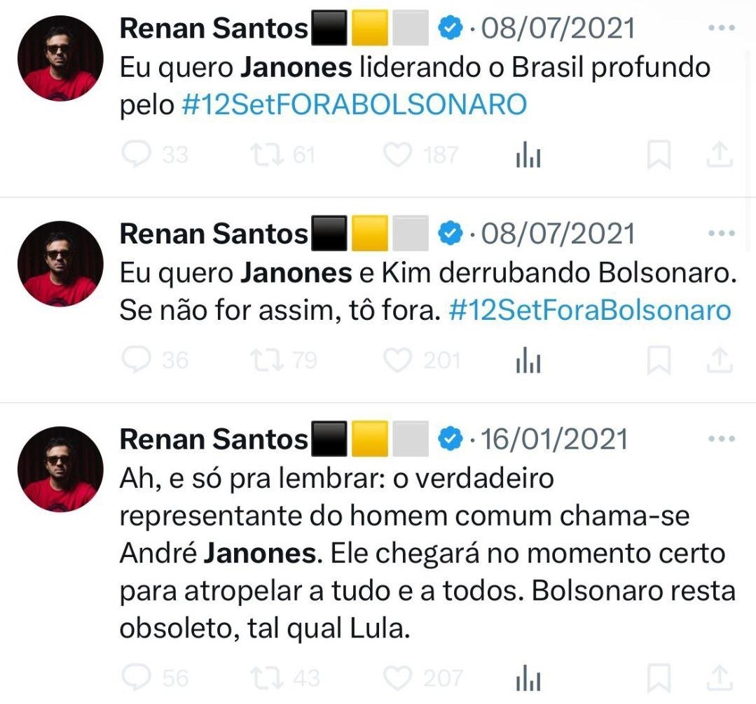 murilodemeloj's tweet photo. @LictorV @defiremora e sempre foi fã do Janones rs https://t.co/jYVcxWi8Db