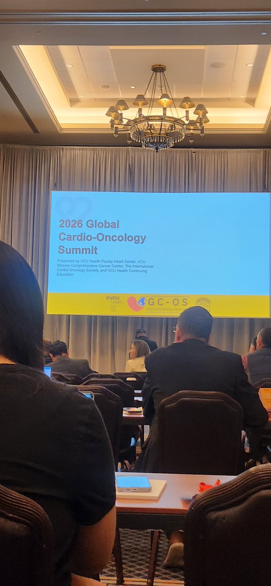 sanathshettydo's tweet photo. GCOS2026 has been a blast so far with the perfect mixture of education and mentorship in the historic town of Williamsburg. Great to see all accomplishments in the field of Cardio-Oncology and reunite with my mentors @mealomar @daehyunleemd. #GCOS2026 @ICOSociety. https://t.co/LBakRxguhY