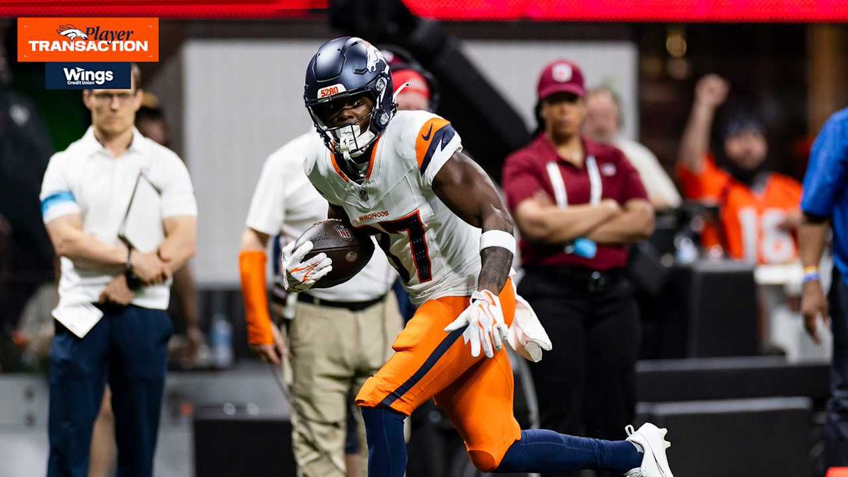 Broncos's tweet photo. We've signed WR Cam Ross to the practice squad. 

📰 » https://t.co/RqoS8ADAg0 https://t.co/BgAO2kYWIv