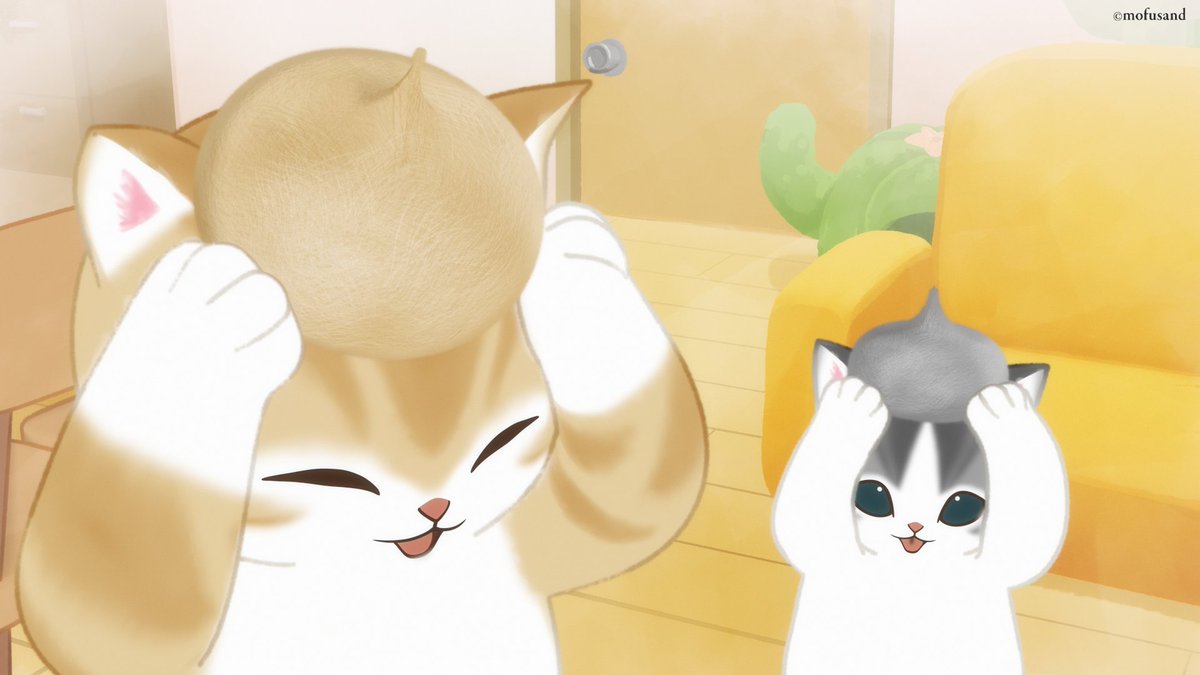 mofusand_anime's tweet photo. ／

アニメ『#mofusand』
第40話 NOW STREAMING on TikTok&amp;Instagram📱

＼

アニメ『mofusand』第40話「毛玉アーティスト」がTikTok＆Instagramでも配信開始🐈

▼TikTok🐾
https://t.co/kbvoIC1Cha

▼Instagram🐾
https://t.co/UEkIKWi1vg

 #サメにゃん　#ちびにゃん https://t.co/tvFvxddn4Q