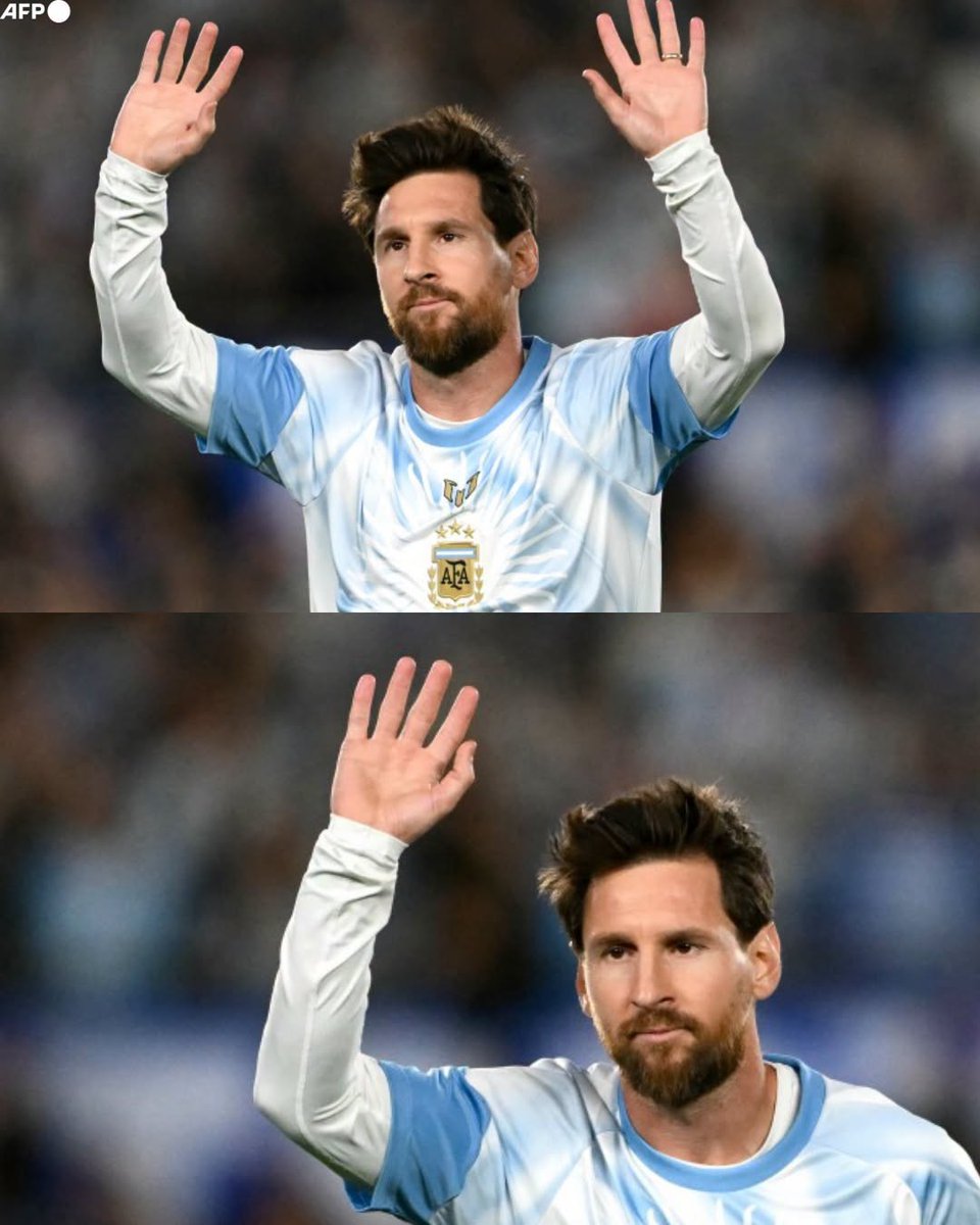 InvictosSomos's tweet photo. Y un día, vimos a Lionel Messi calentando por última vez como jugador de la Selección Argentina.

Sí, después de hoy, nos tendremos que acostumbrar a prender la TV y ver que el 10, el capitán y el máximo referente de La Albiceleste ya no será ÉL.

Qué triste tener que decirle adiós para siempre, pero todo tiene su final. Y hoy llegó el momento de despedirnos de su magia. 

Gracias por todo, Lionel. No hay palabras para agradecerte todo lo que le diste a este deporte.

ERES ETERNO.