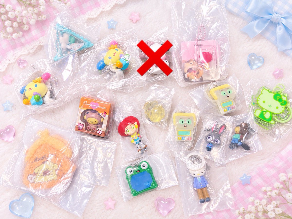 _kitty3_333's tweet photo. 【 譲渡 】　ガチャガチャ　めじるしアクセサリー　買取　サンリオ　トイストーリー　ズートピア　

譲￤画像のもの
求￤定価＋送料

迷子の子たちをお引取してくださる方いませんか（；＿；）？？
郵送でのお取引を希望しております。
検索からでもお気軽にお声がけください🙇‍♀️ https://t.co/gWG64gHlDK