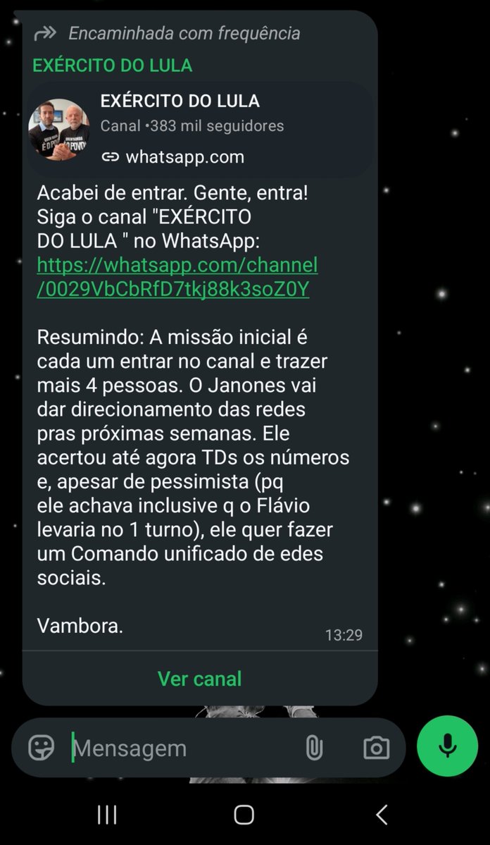 Alexmorettibr's tweet photo. Kassio Nunes falta muito tempo pra você derrubar esse grupo de fake news do André Janones? https://t.co/joQRXsnXXf
