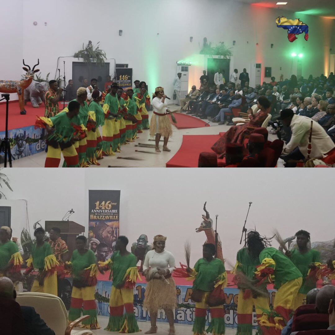 EmbCongo_ve's tweet photo. Emb. Laura Suárez acompañó la conmemoración del 146º aniversario de Brazzaville, en el Memorial Pierre Savorgnan de Brazza, bajo los auspicios del ministro de la Cultura, Artes, Patrimonio Nacional e Industria Turística. 1/2
@NicolasMaduro @delcyrodriguezv 
#FreeMaduro
#FreeCilia https://t.co/z1eOlVGOlQ