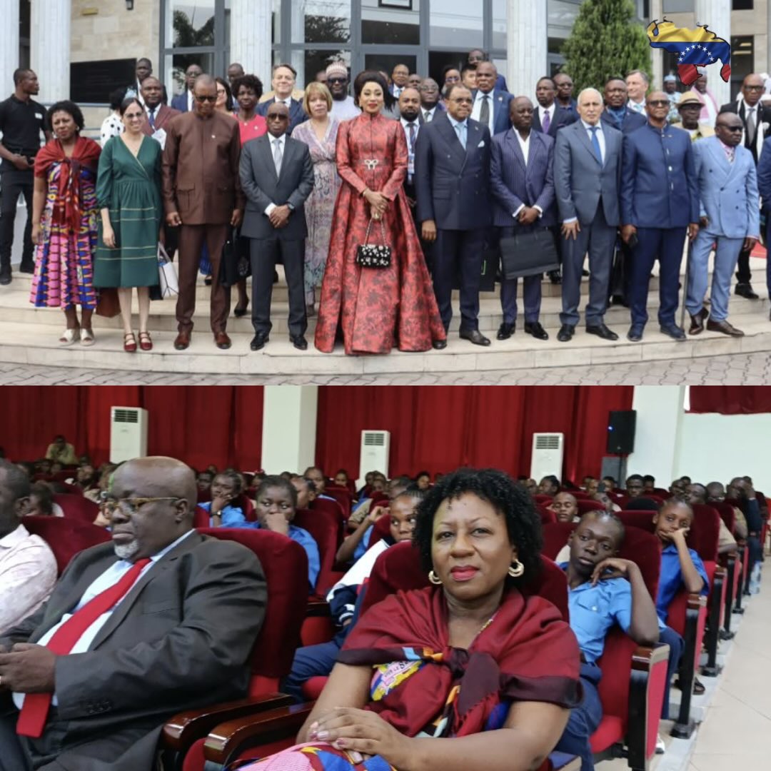 EmbCongo_ve's tweet photo. Emb. Laura Suárez acompañó la conmemoración del 146º aniversario de Brazzaville, en el Memorial Pierre Savorgnan de Brazza, bajo los auspicios del ministro de la Cultura, Artes, Patrimonio Nacional e Industria Turística. 1/2
@NicolasMaduro @delcyrodriguezv 
#FreeMaduro
#FreeCilia https://t.co/z1eOlVGOlQ