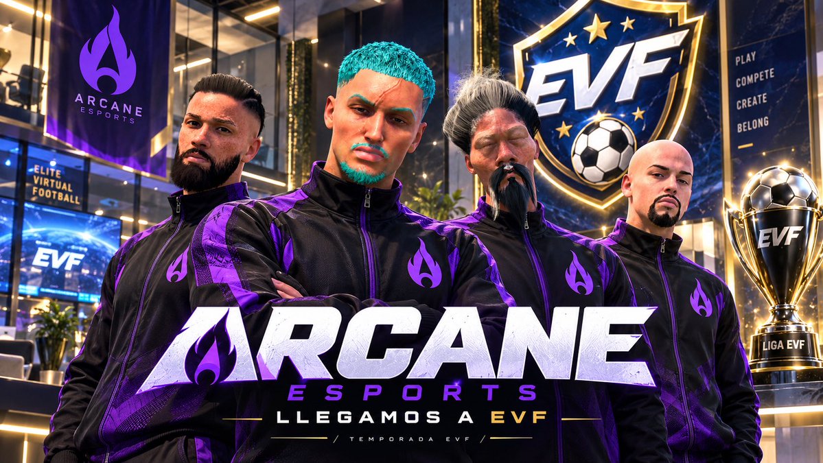 Arcane__eSports's tweet photo. Estaremos compitiendo en @LigaEVF durante la Temporada 1 ✅.

Gracias a la organización por el gran trato, 🤝 ¡deseando empezar! 

#SomosArcane @ClubArcane https://t.co/UyAssZRtrs