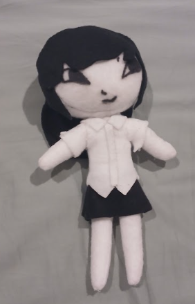 wahoopaloo's tweet photo. my friend made me a little monoe https://t.co/xHSWqpp8qU