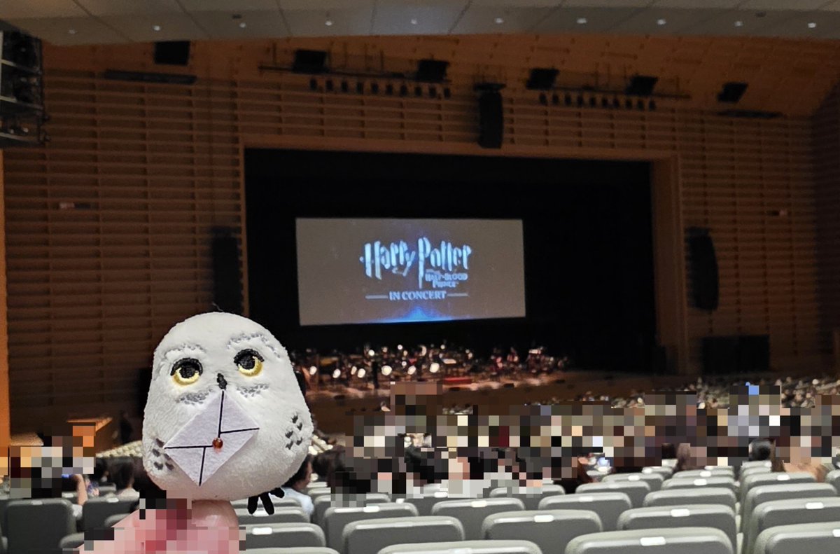 potepo_2421's tweet photo. 日曜日に東京フィルハーモニー交響楽団が演奏するハリーポッターのシネマコンサートに行ってきた🎵🎫栗田さん指揮のフルオケを聴きながら謎のプリンスを見るという最高に幸せな時間だった✨映画も見たいけどオケも見たくて目が忙しい！オーケストラに触れる時間は定期的に作っていきたいな！ https://t.co/veTDVSVrTi